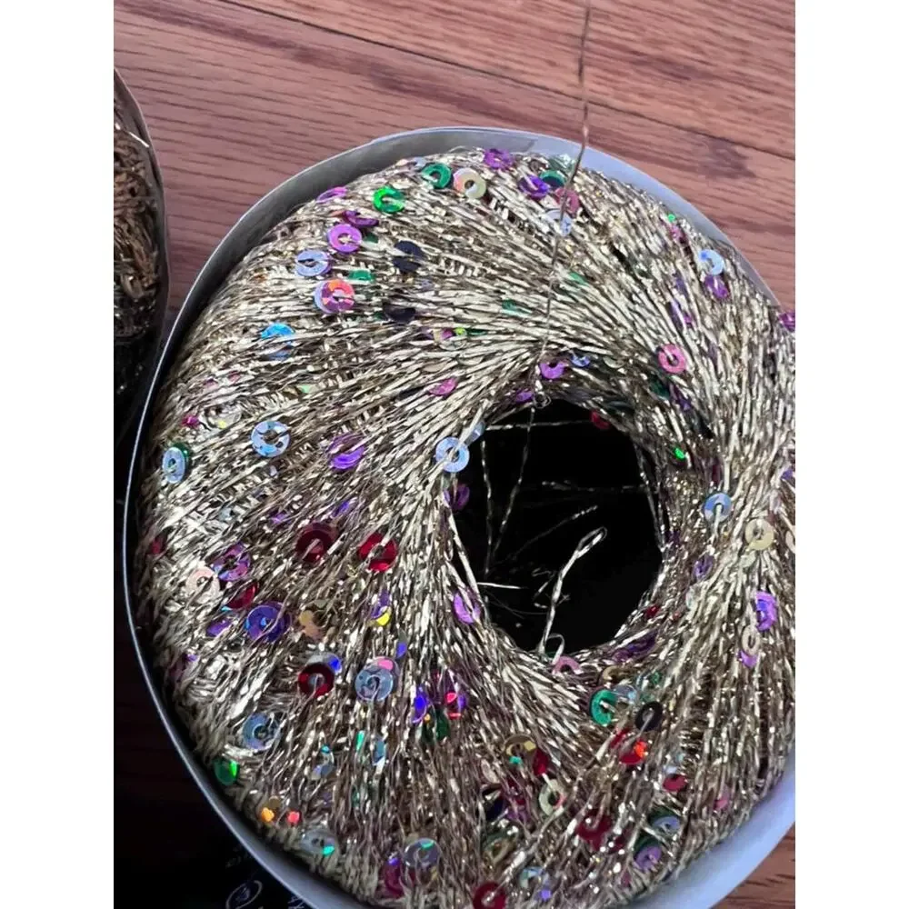 Discontinued Premier Enchant Eyelash Yarn Lot | Sparkle Sequin Crochet Supplies